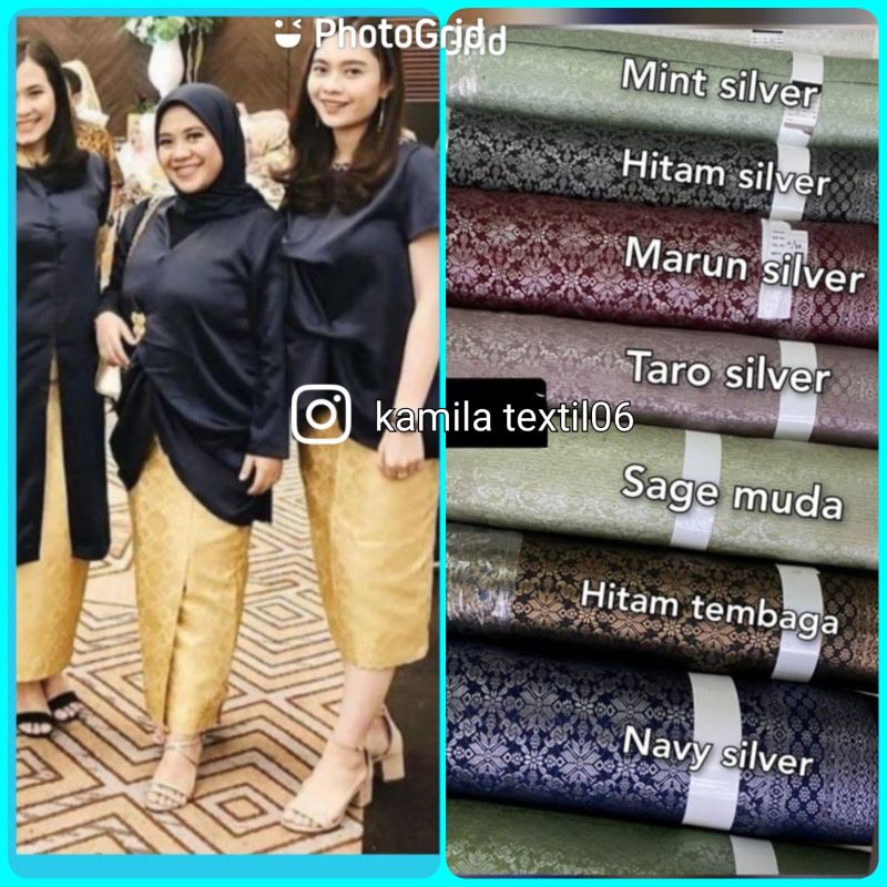 bahan songket palembang. songket mesin,songket semi palembang,bahan songket,kain songket