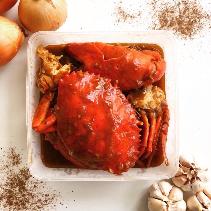 

Kepiting Black pepper crab 1 ekor 400-600 gr