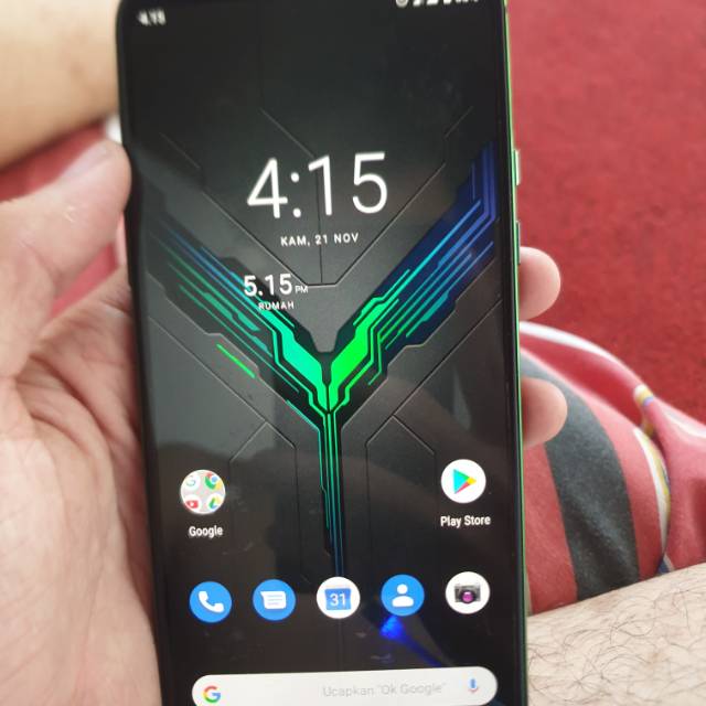 HP gaming Xiaomi black shark 2 (bukan 2 pro) RAM 12/256 Gb