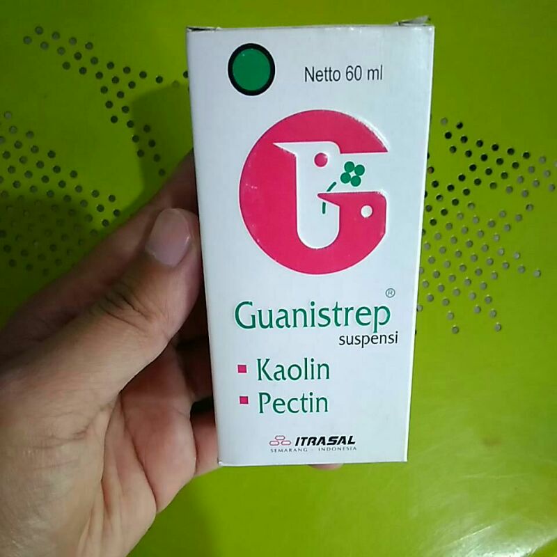 Guanistrep® 60 ml (Obat Diare, Mules, Mencret, dan Serap Racun Bakteri)