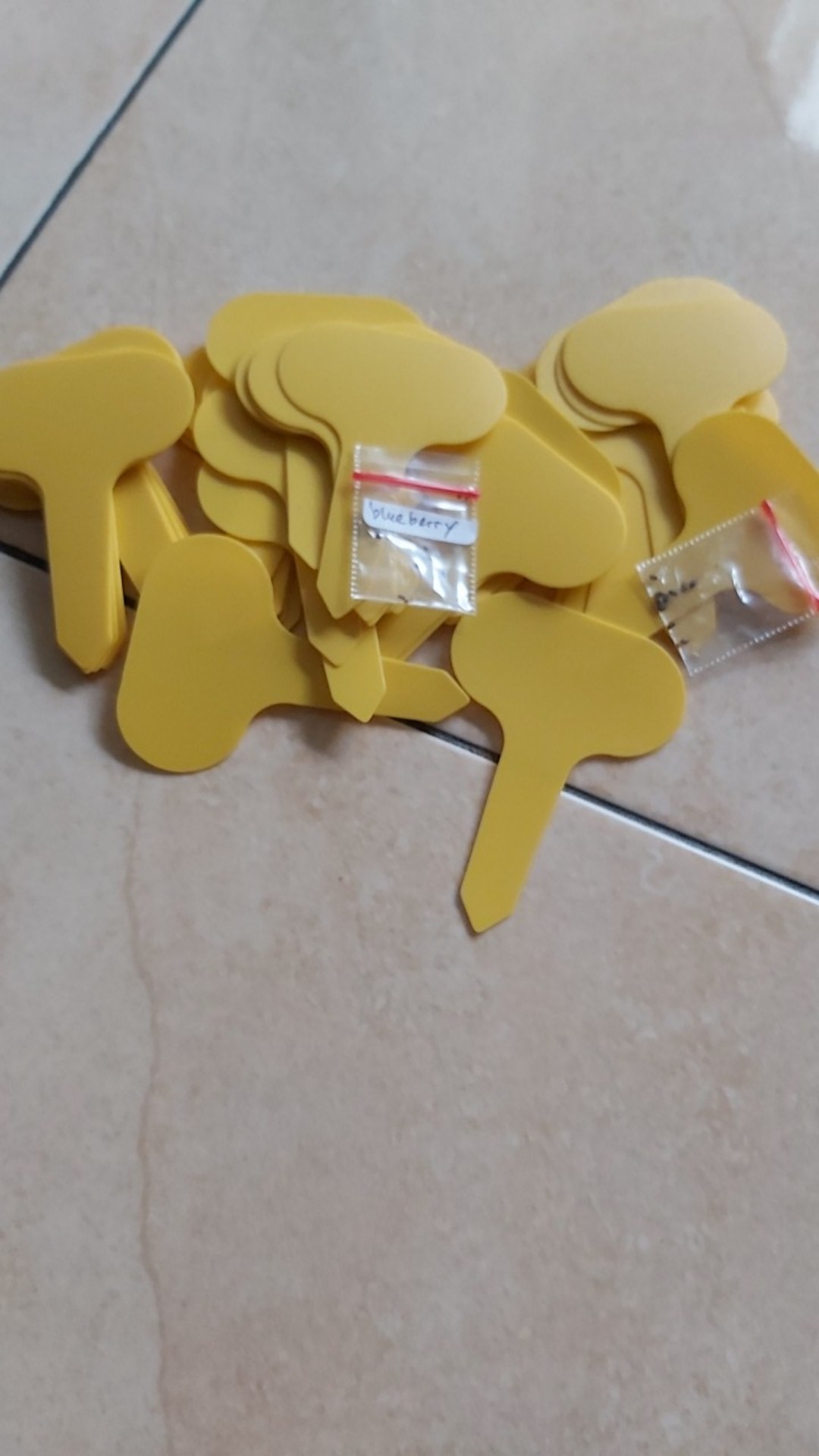 Label Tanaman / Penanda Tanaman / Plant Name / Plant Tag / Label Nama Tanaman Anti Air Semai Benih