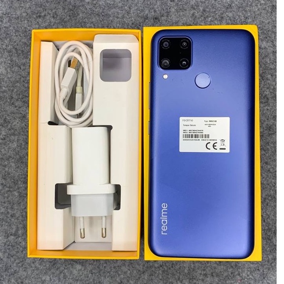 Realme C15 4/64GB Bekas/Second Fullset Mulus Banget