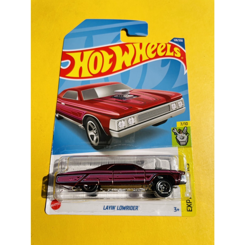 HOTWHEELS HOT WHEELS LAYIN LOWRIDER MERAH EXPERIMOTORS LOT F 2022 DIECAST MINIATUR MOBIL MAINAN MOBI