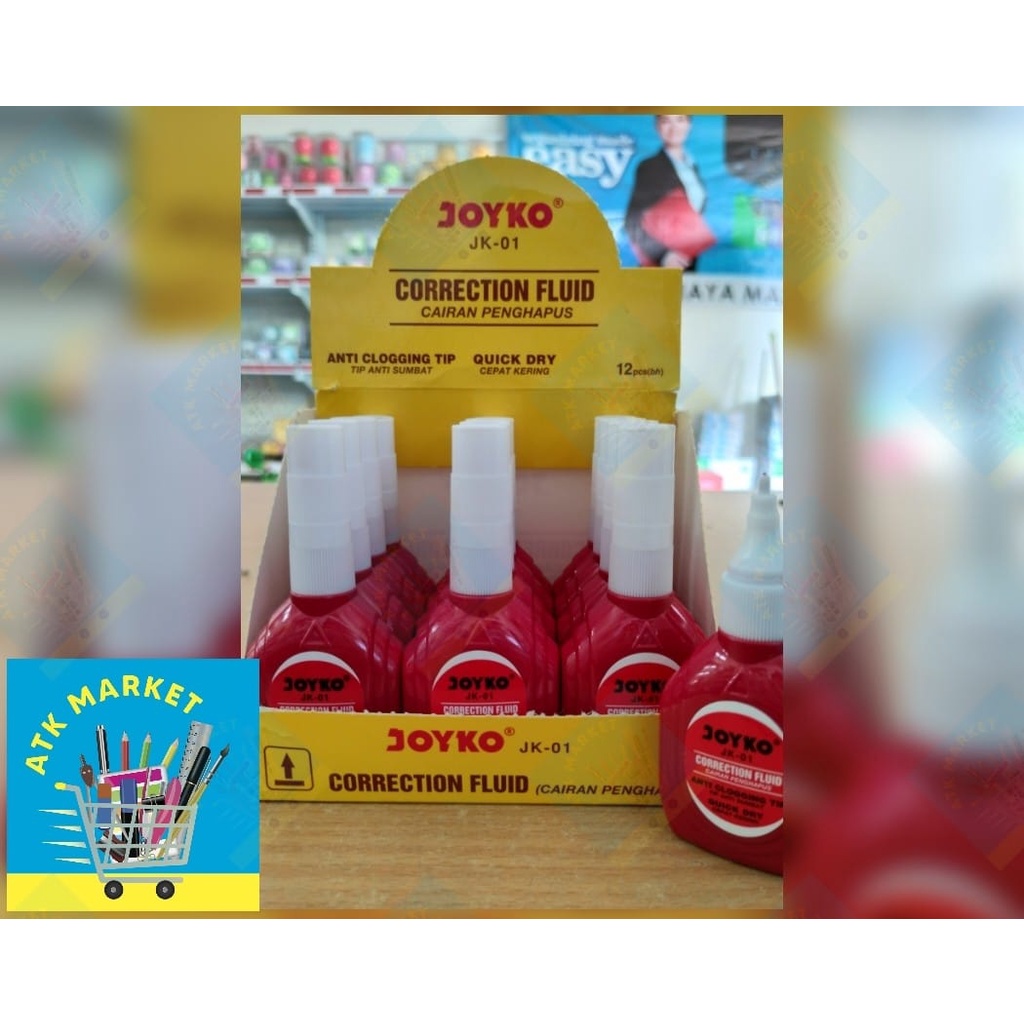 

Tipe Ex / Tip X / Correction Tape / Stipo Joyko JK-01 metal Tip
