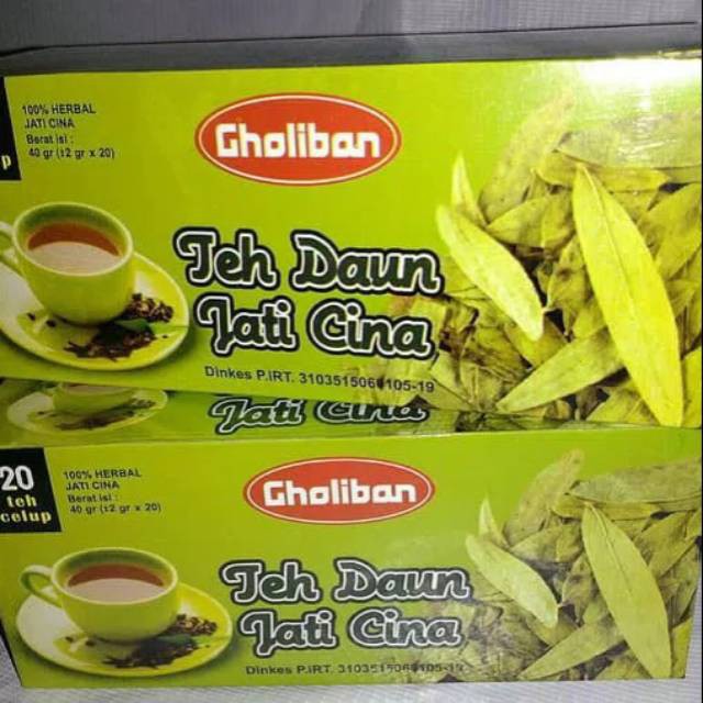 

Teh Celup Daun Jati Cina Gholiban