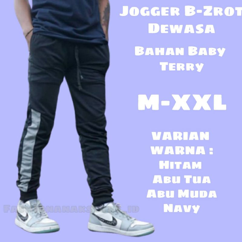 Celana Training Pria / Jogger Pants / Celana Training Joger Panjang Pria Wanita Dewasa Kekinian
