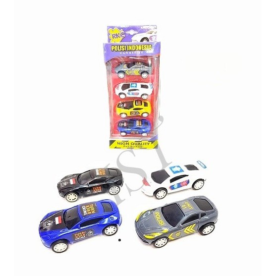 MWN.TOYS Mobil Polisi Indonesia Turn Back Crime Cars Series RKC 02008-1