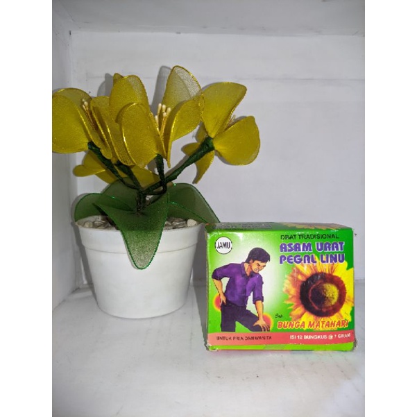 

jamu bunga matahari isi 12 sachet