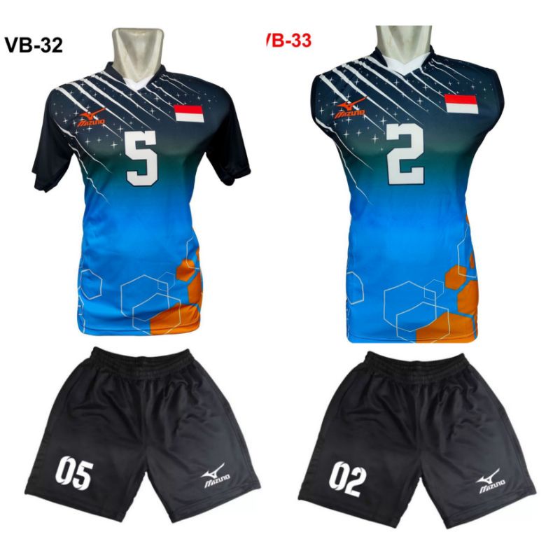 COD PAKET HEMAT setelan baju jersey voli volly proliga terbaru / setelan baju voli volly jersey asic