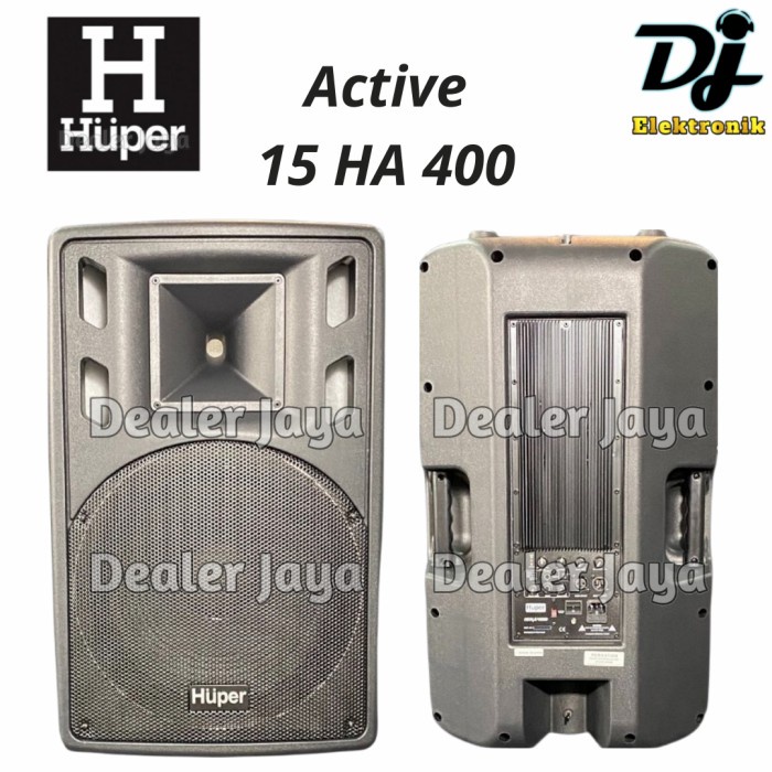 Speaker Aktif Huper 15HA400 / 15 HA 400 - 15 inch