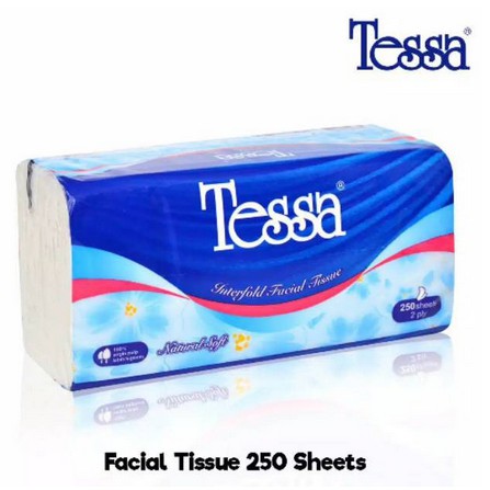 Tissue Tessa Facial - Tissue 250 SHEET / 200 SHEET