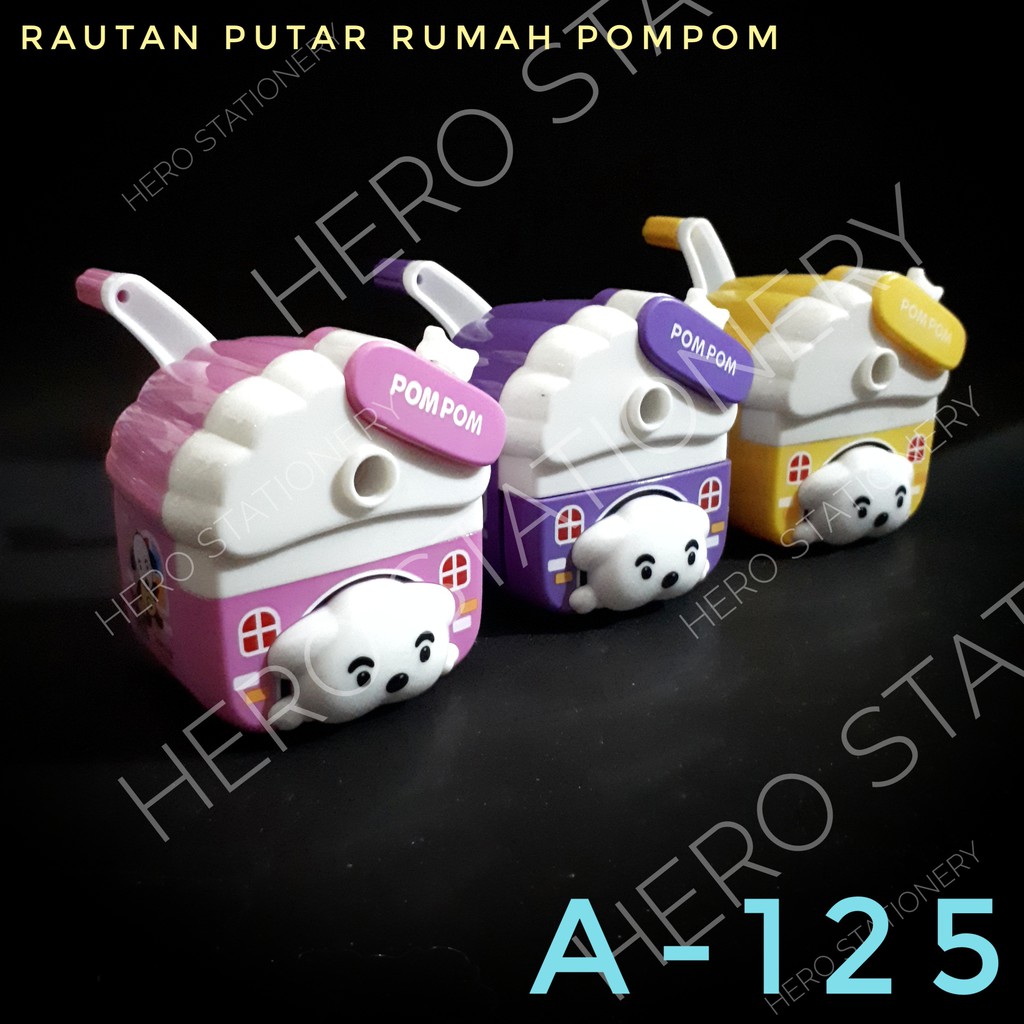 

Rautan putar joyko rumah boneka pompom A-125