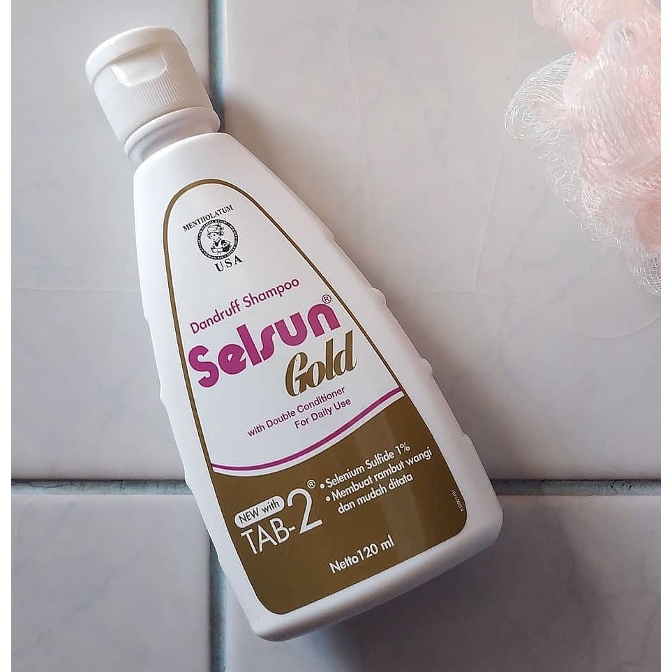 SELSUN Gold Shampoo - shampo anti ketombe harian selsun - sampo ketombe