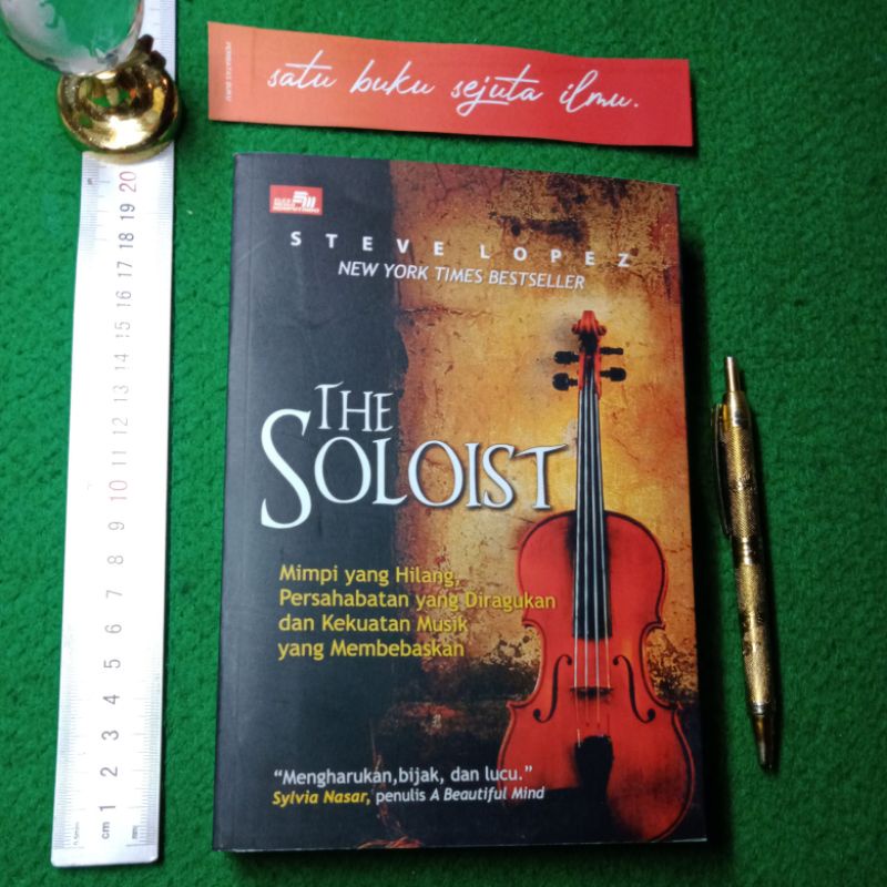 Novel True Story The Soloist terjemahan by Steve Lopez.
