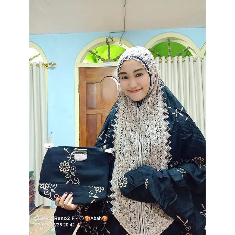[FAVORIT] Mukena Terusan Rayon Murah Mewah | Mukena Syar'i Murah | Rukuh Lajuran Model Terbaru