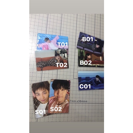 [READY STOCK] PC BTS BE ESS PHOTOCARD BTS OFFICIALPC TAEHYUNG PC JUNGKOOK PC NAMJOON PC JIN PC JIMIN
