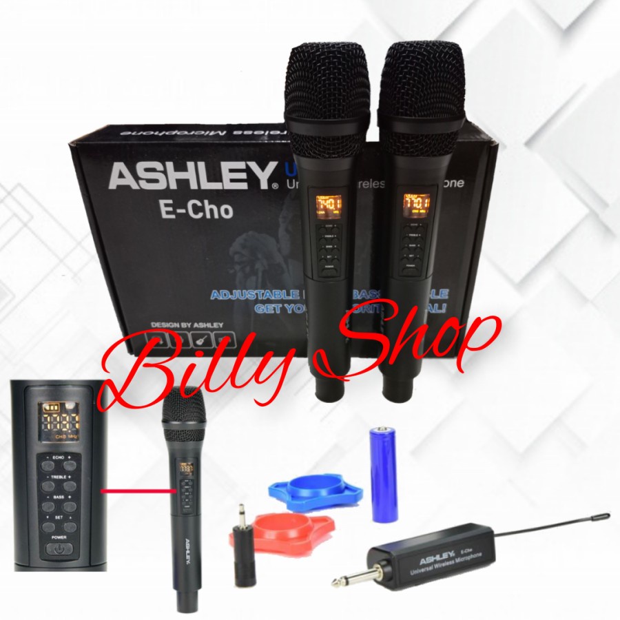 Jual Mic Wireless Ashley Echo dan WR200 Professional ECho / WR200 / V