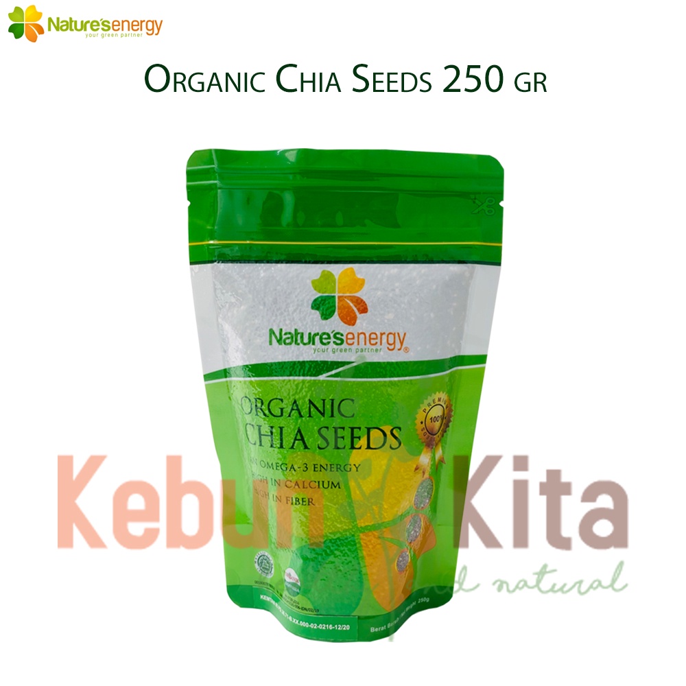 

Nature's Energy Organic Chia Seeds 250 gr