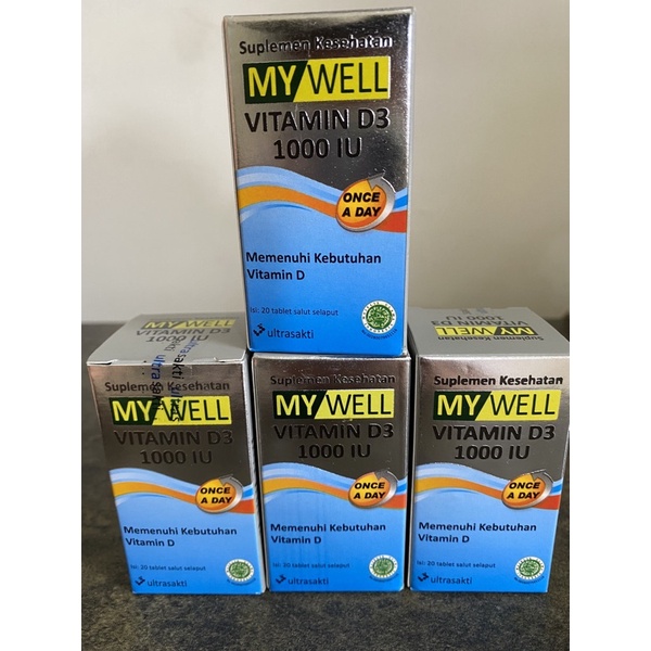 Vitamin D3 1000IU MY WELL