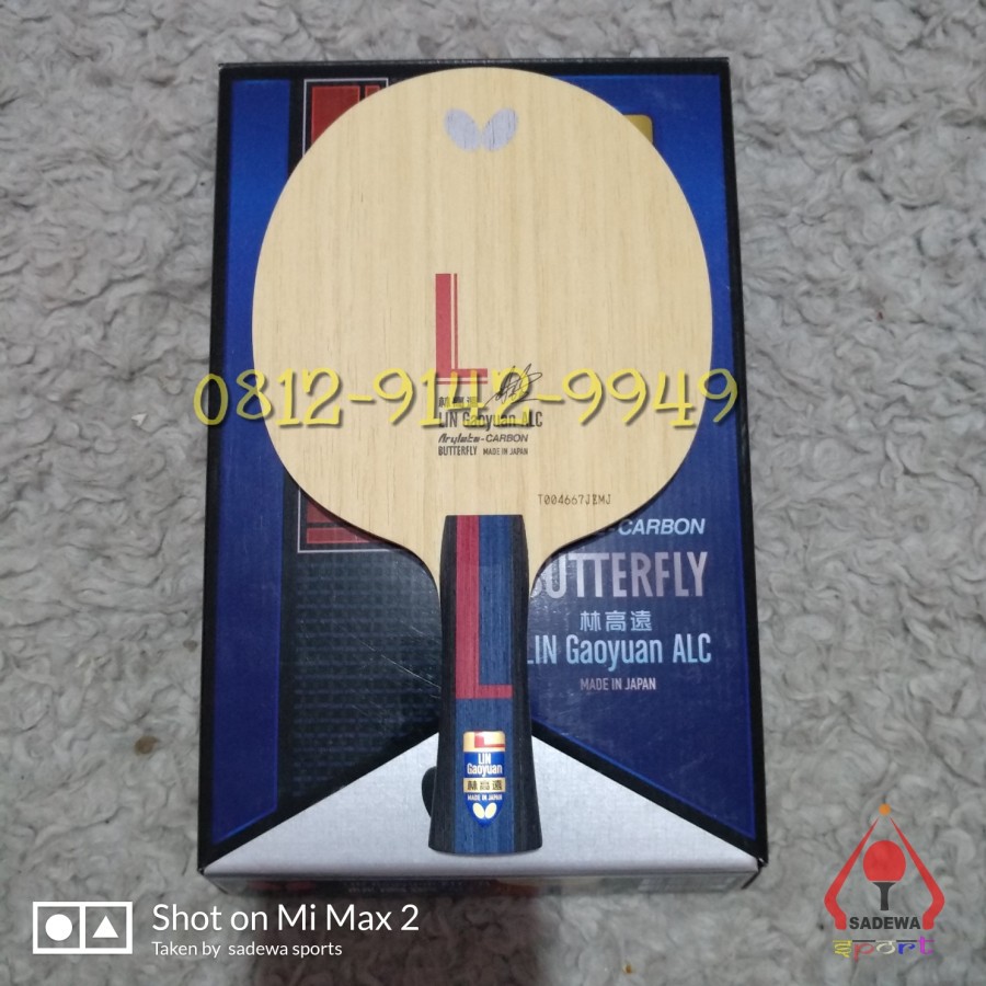 [PROMO]RAKET BET TENIS MEAJ PINGPONG BUTTERFLY LIN GAOYUAN ALC LGY