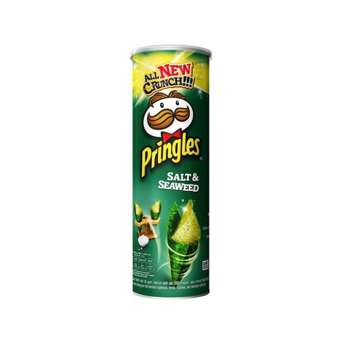 

Pringles Potato Crisps Salt & Seaweed 107gr