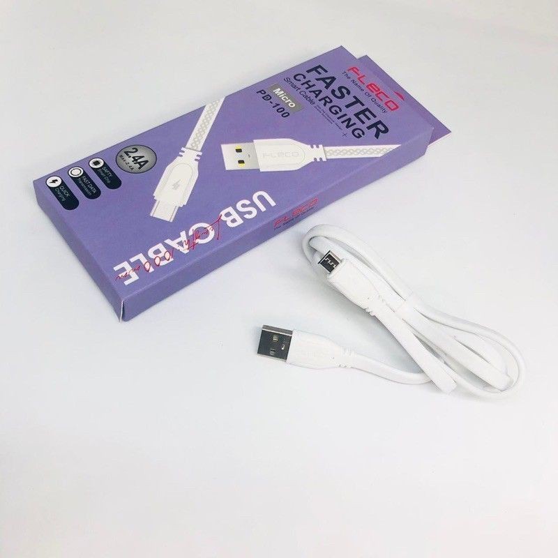 Kabel Data FLECO PD-100 USB MICRO Kabel Charger FLECO MICRO PD100 Kabel Casan FLECO Android Micro