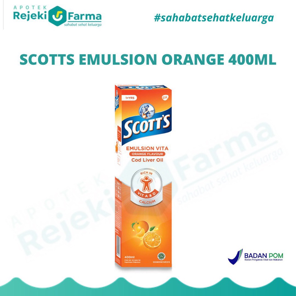 Scott's Emulsion Vita Orange 400 ML