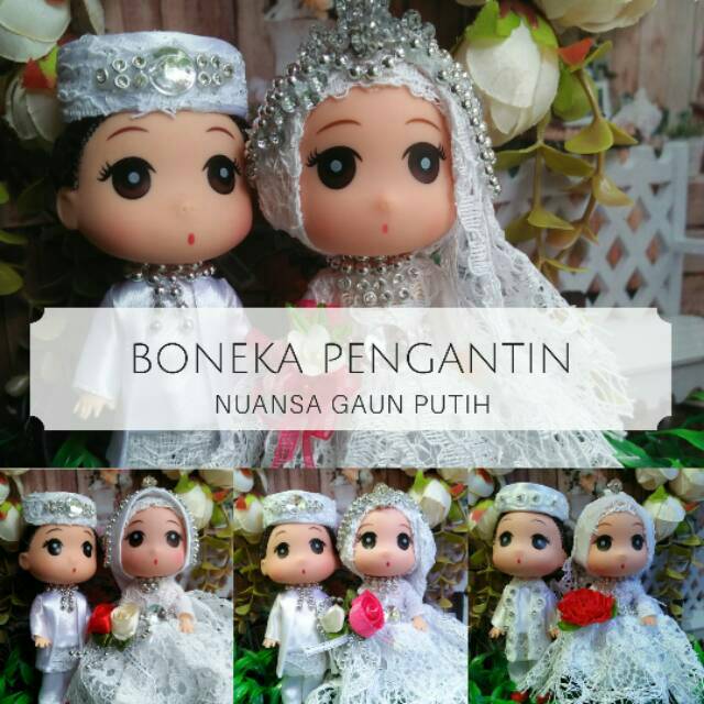 Boneka Mahar Pengantin Putih