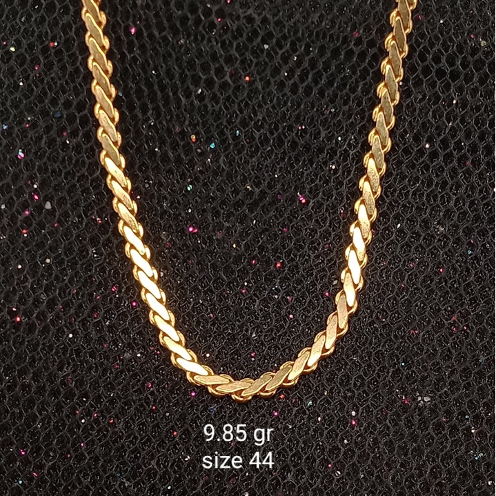 Kalung Emas 17K - 9.85 grKadar 750 - 637
