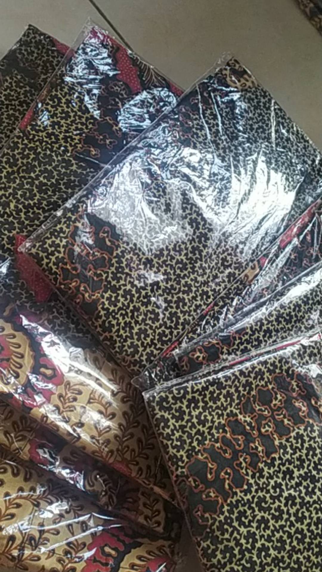 Tey-17 Batik Wanita Asj Sa Hrb026 Kenongo Kemeja Tosca Pendek