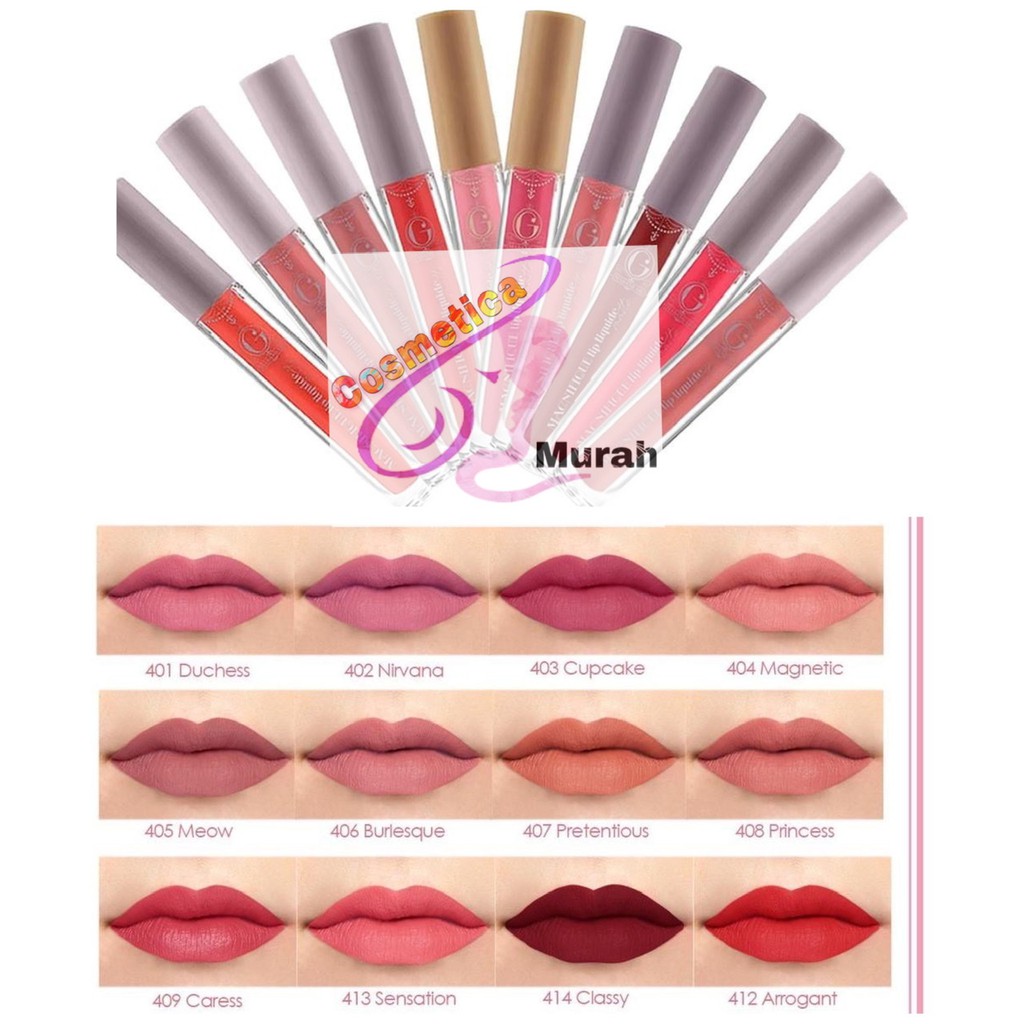 PROMO sale =  madame gie lipcream seri klasik - magnifique classic series lipcream