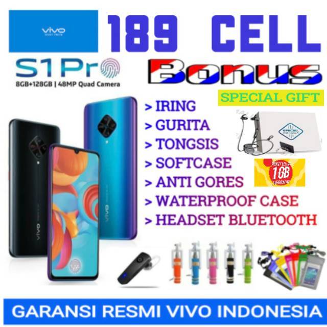 VIVO S1 PRO RAM 8/128 GARANSI RESMI VIVO INDONESIA