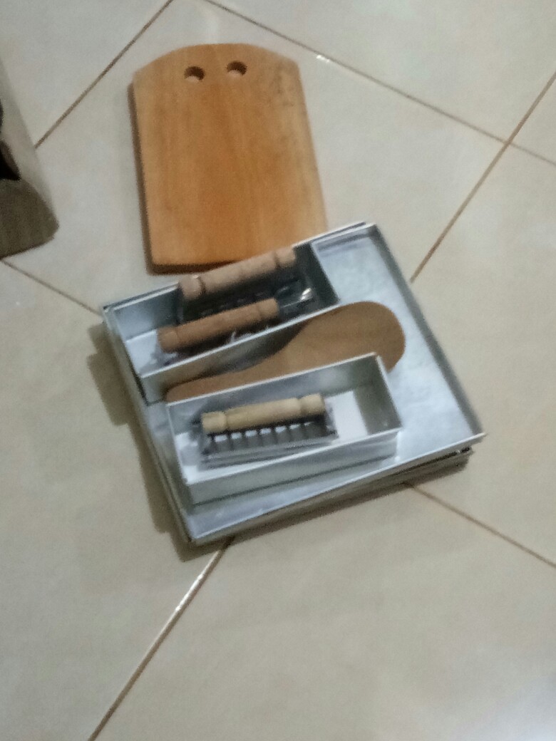 Centong / Sendok Nasi Kayu Mahoni Ukuran Sedang / Centong Media Lukis