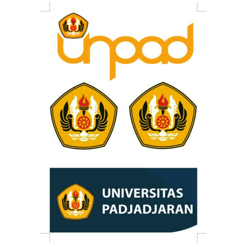 Jual Sticker Logo Universitas Padjajaran Stiker Logo Unpad Bandung Jatinangor Indonesiashopee