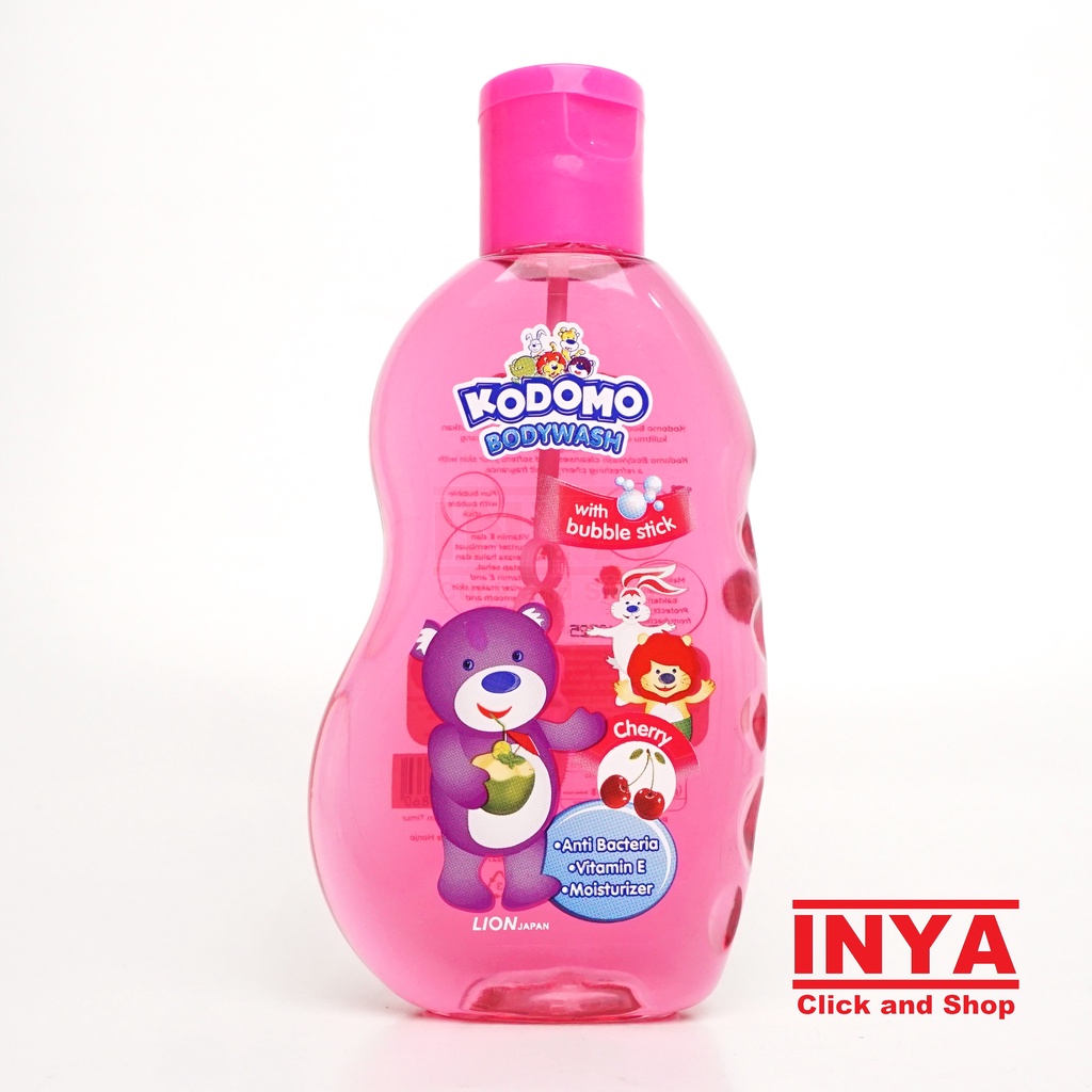 KODOMO BODYWASH CHERRY 200ml - Sabun Bayi Cair - Baby &amp; Kids