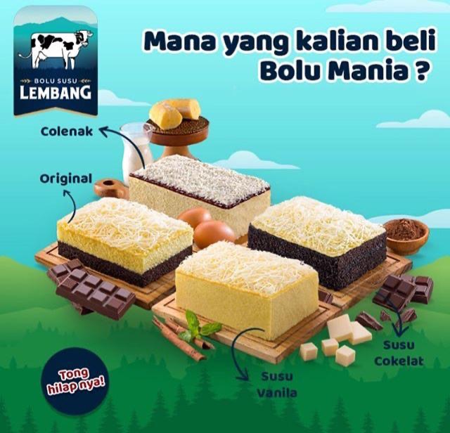 

RB22 BOLU SUSU LEMBANG DI JAMIN BARU LANGSUNG OUTLET DARI PUSAT (FREE BUBLE & DUS)