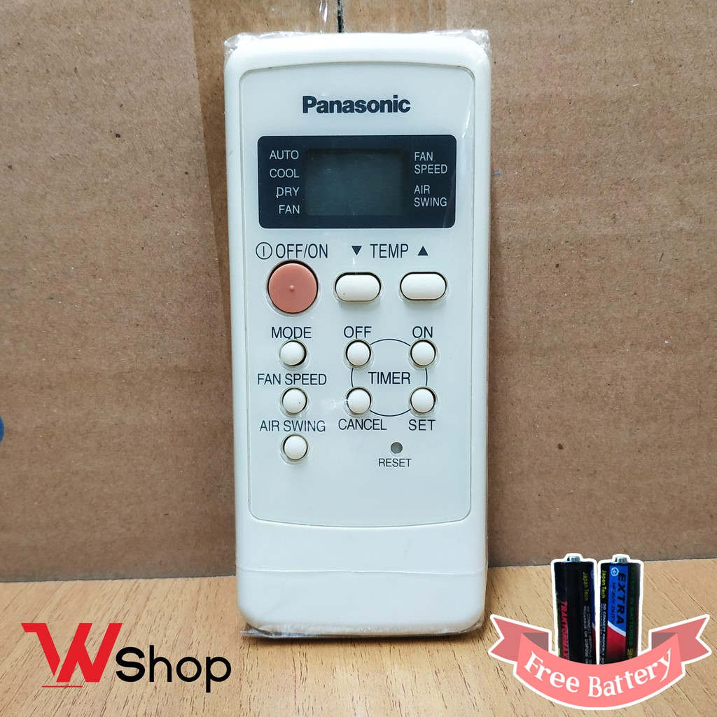 Remot/Remote AC Panasonic - Ori/ORIGINAL - Air Conditioner Remote e