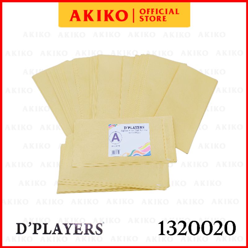 

A 11x24cm Amplop D'Player + Lem