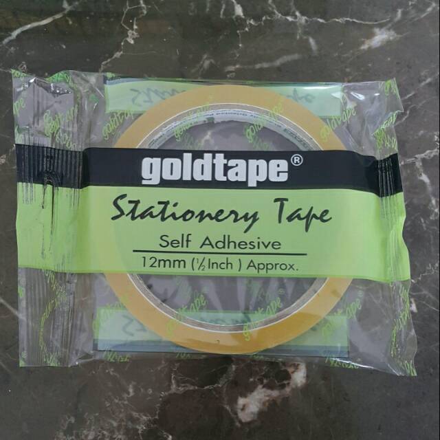 

Lakban selotip st gold 1/2 x 72 (stationery tape) murah berkualitas