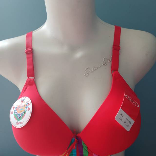 Bh / Bra Sorex  Tanpa Kawat Rainbow 11146