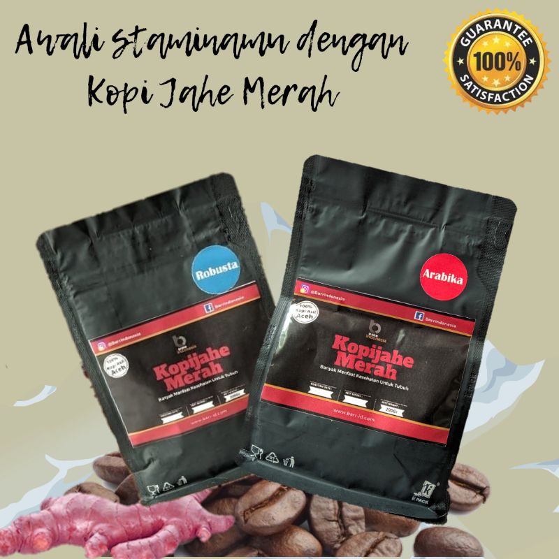 

Kopi Jahe Merah 100% Asli Kopi Aceh