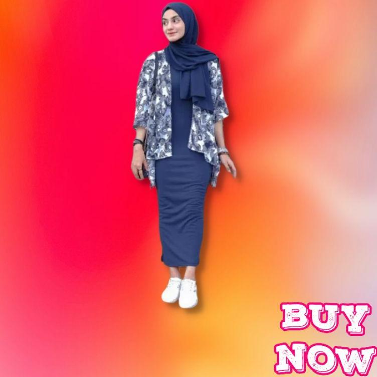 Paling Disukai.. Inner Span Dress Lengan Pendek Size S M L XL XXL LD 92 98 104 110 120 Jumbo Long In