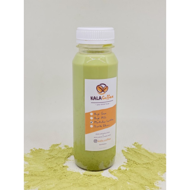 

Matcha Latte KALA | Es Matcha Latte Botol Ready To Drink Home Made 250ml