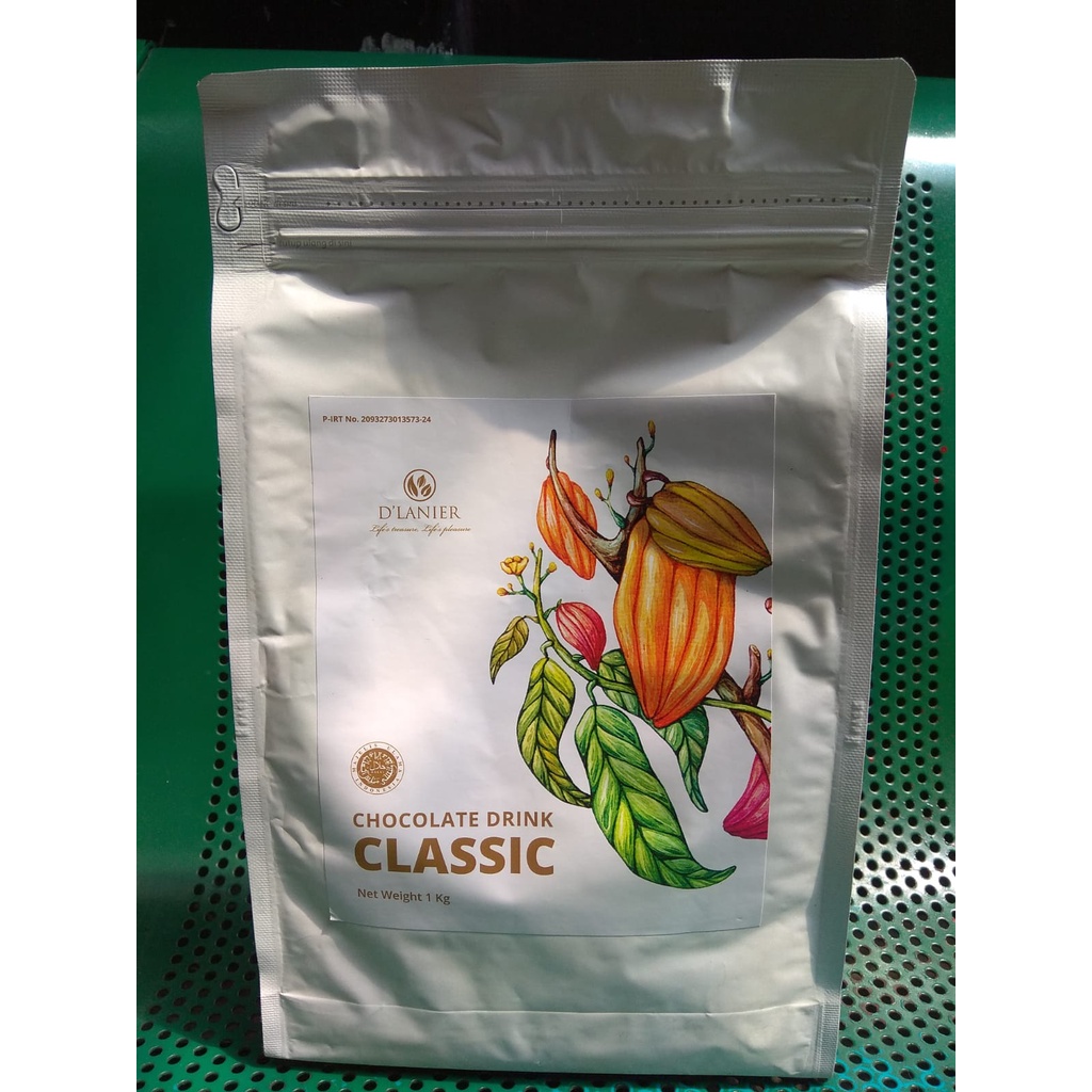 D'LANIER POWDER CHOCOLATE CLASSIC 1KG / DLANIER SERBUK COKLAT 1000GR