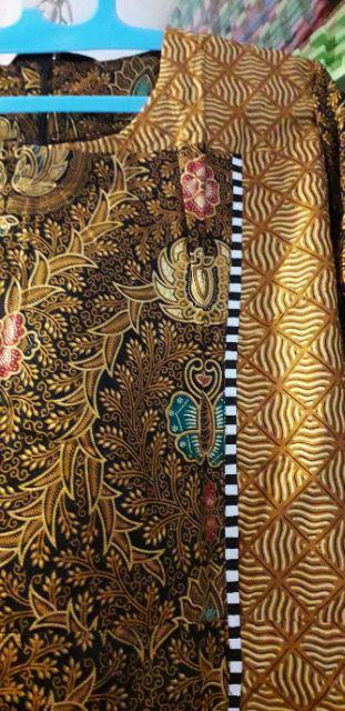 Ms Gamis Batik Sriwedari Maxi Super Jumbo Xxl Ld 110c. Bumil/busui Katun Sogan