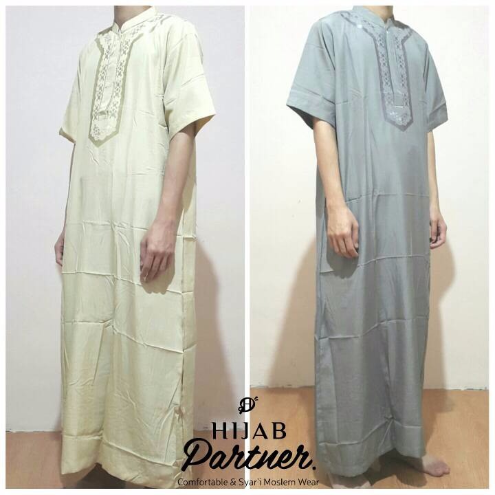 COLLECTION Jubah Ikhwan Al Jadiid Gamis Pria Baju Koko Muslim Pria MEWAH