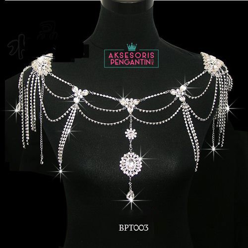 [PALING MURAH] BOLERO PESTA CRYSTAL AKSESORIS PENGANTIN CARDIGAN MUTIARA BPT003