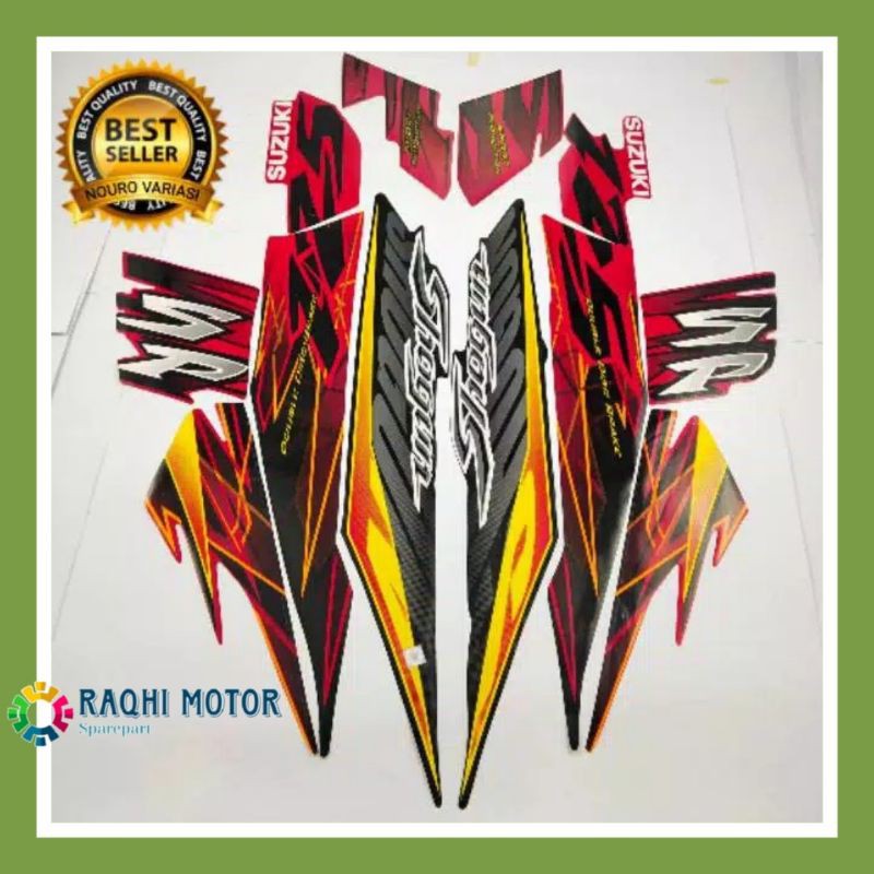 Stripping List Bodi Shogun 125 Sp / Decal Suzuki Shogun Sp 125