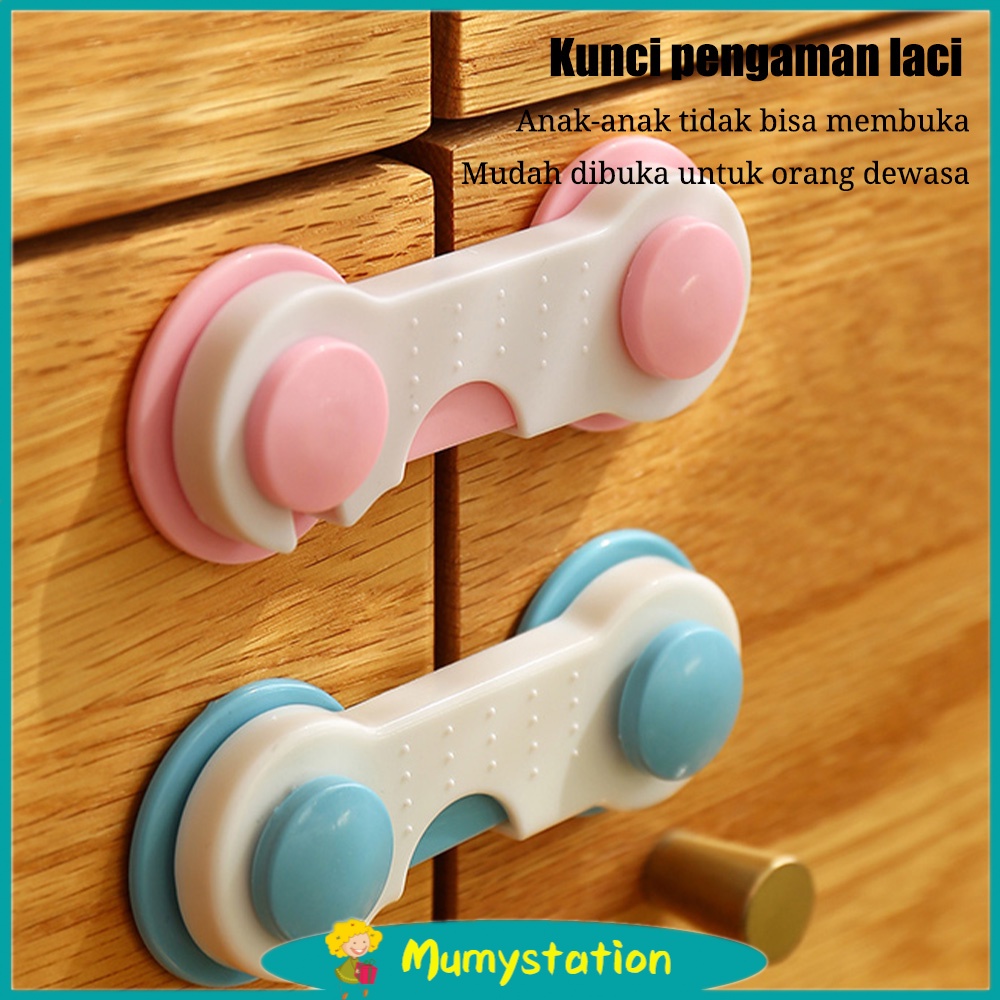 Mumystation  Pengaman Pelindung kunci laci Kulkas Baby Safety Lock Band