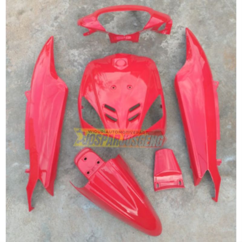 FULLSET COVER BODY MIO SPORTY MERAH FERARRI MERAH CABE BODYSET MIO SPORTY MERAH CABE MERAH FERARRI